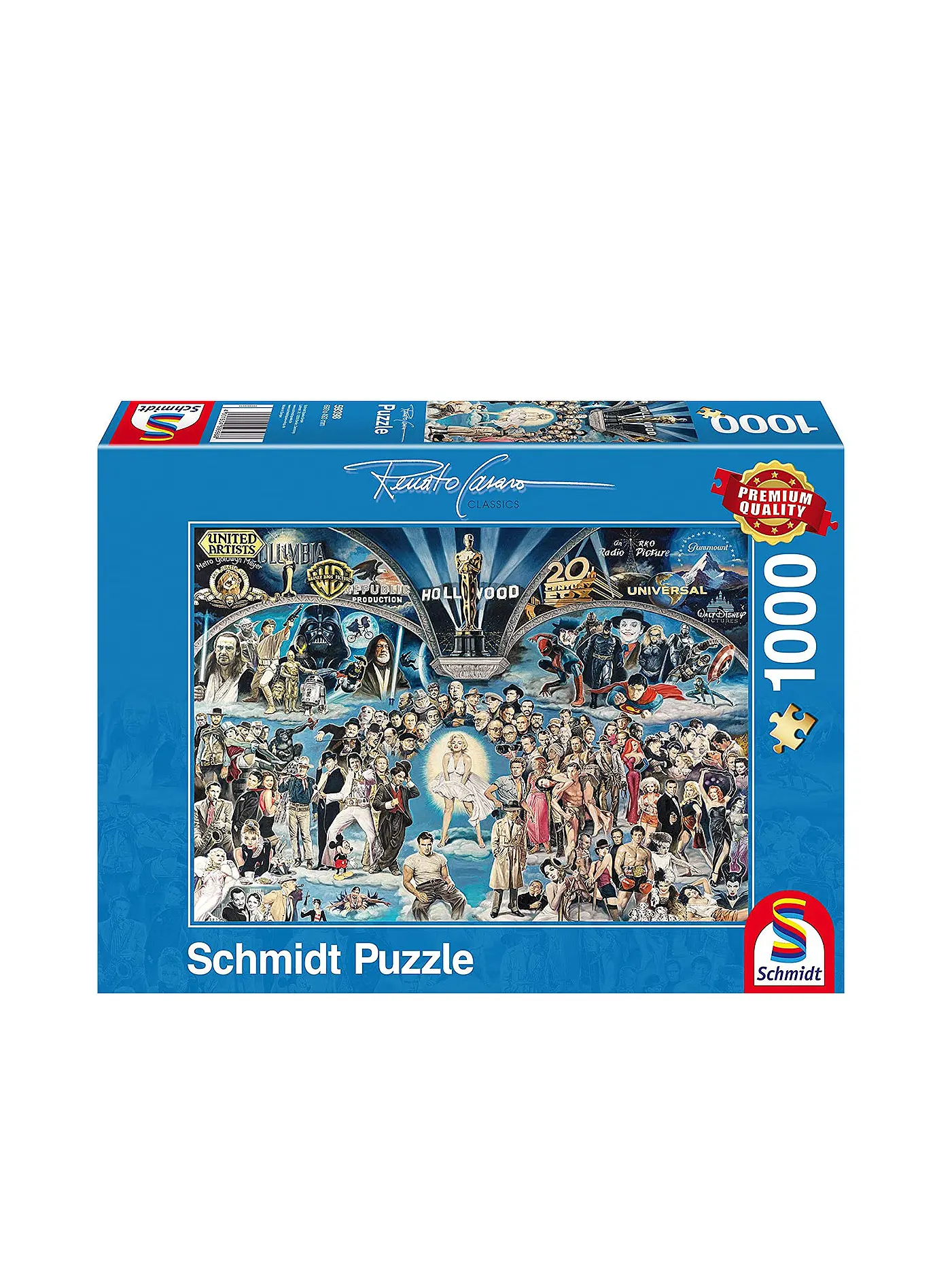 SCHMIDT-SPIELE | Puzzle - Hollywood - 1000 Teile | 